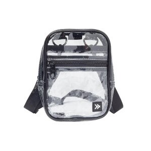 Thread crossbody bag clear